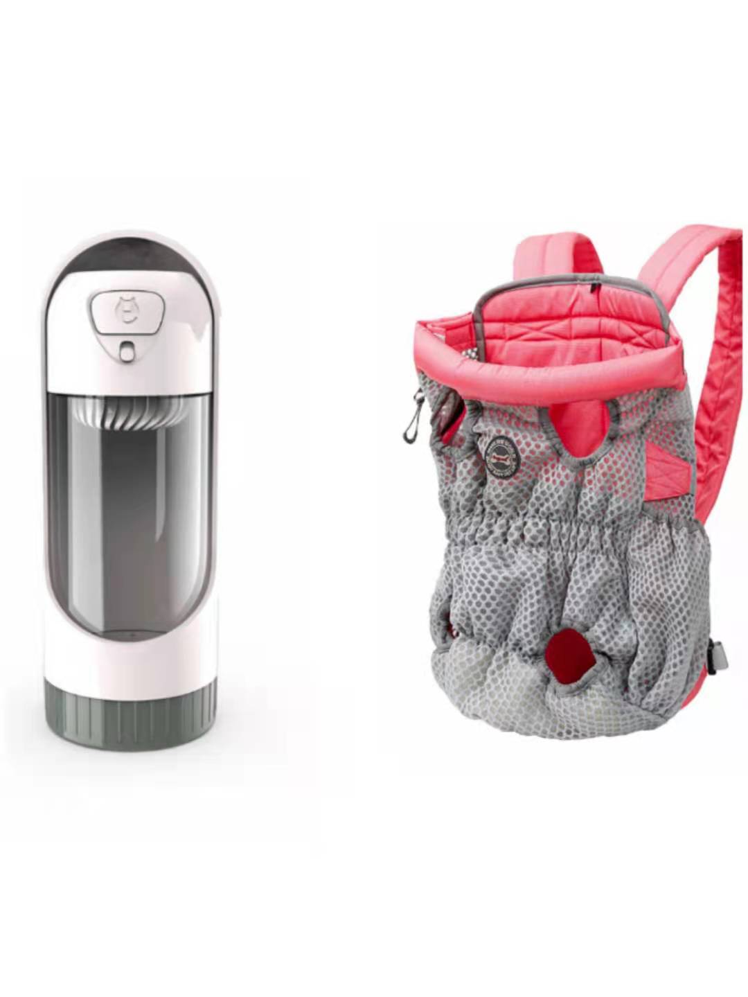 Hands-Free Pet Carrier Backpack | Breathable Mesh Travel Bag for Cats & Dogs