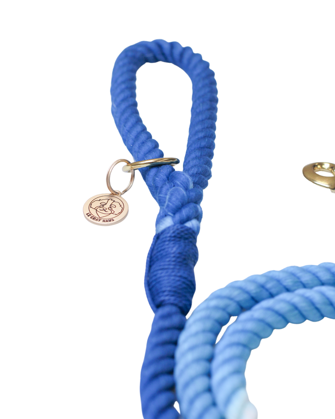 Flauntly Paws Ombre Cotton Rope Dog Leash