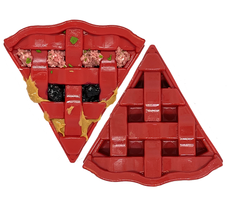 SodaPup Cherry Pie Nylon Dog Chew Toy — USA Made for Aggressive Chewers