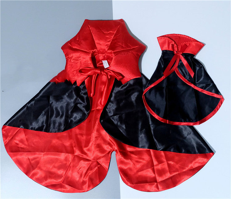 Vampire King Halloween Cape for Cats & Dogs