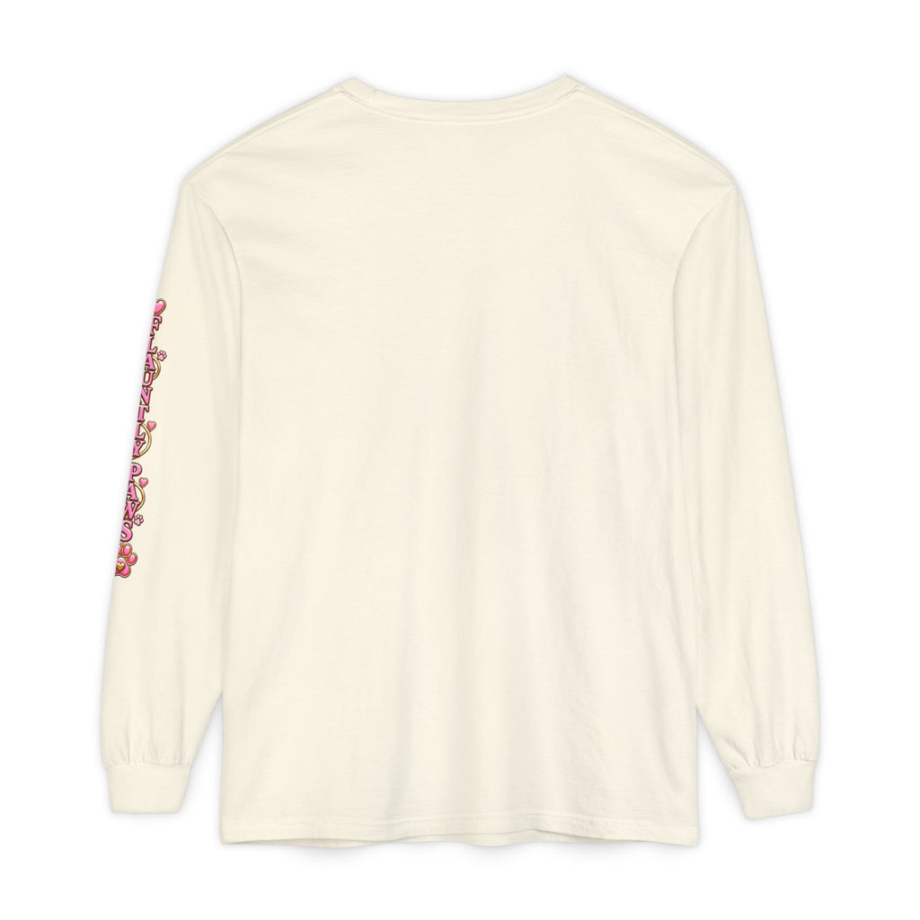Garment-Dyed Long Sleeve Tee | Flauntly Paws