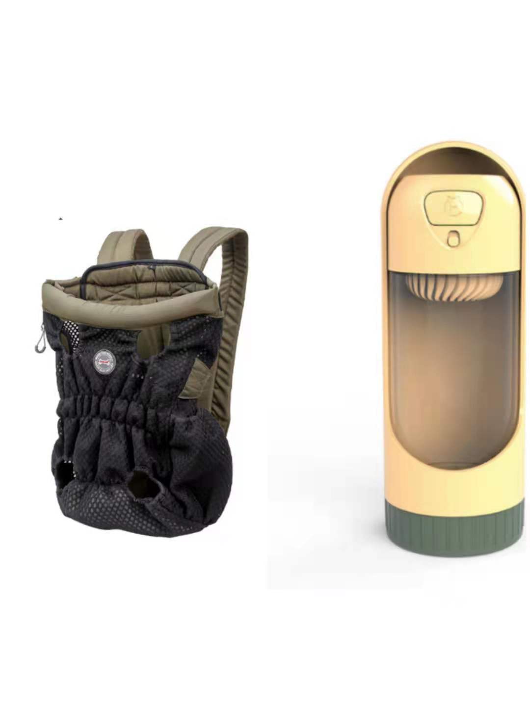 Hands-Free Pet Carrier Backpack | Breathable Mesh Travel Bag for Cats & Dogs
