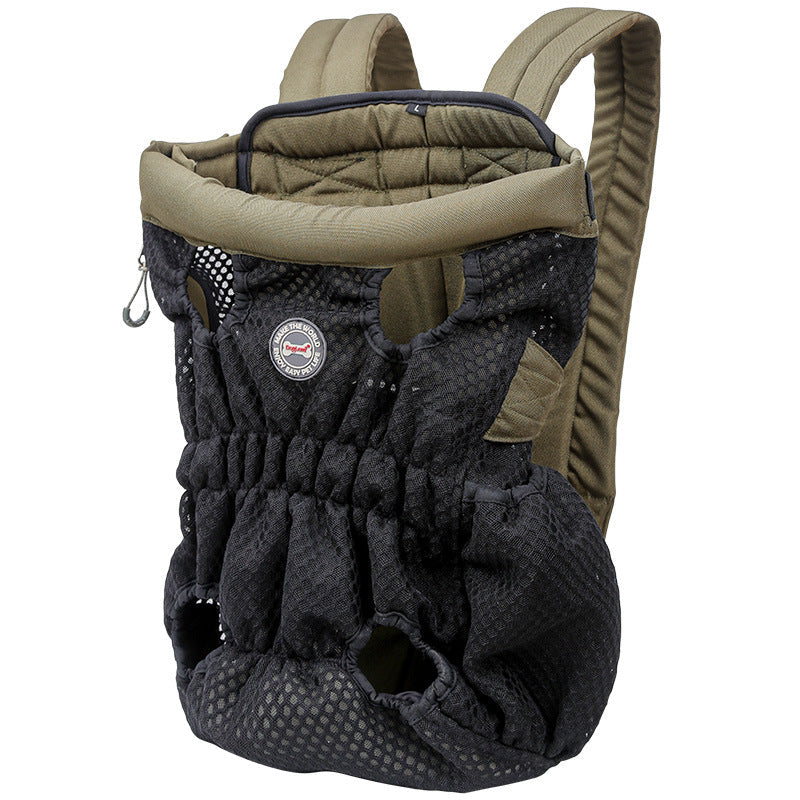 Hands-Free Pet Carrier Backpack | Breathable Mesh Travel Bag for Cats & Dogs