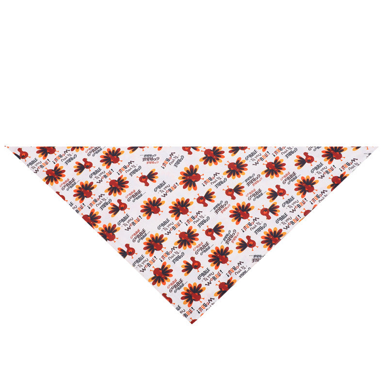 Thanksgiving Pet Bandana | Turkey & Fall Harvest Styles