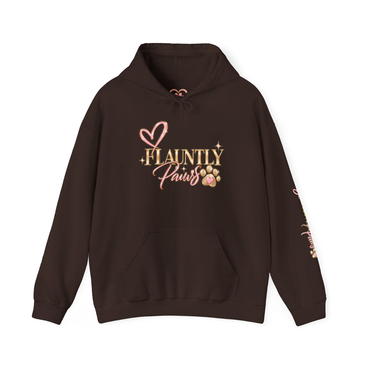 Flauntly Paws Heavy Blend Hoodie