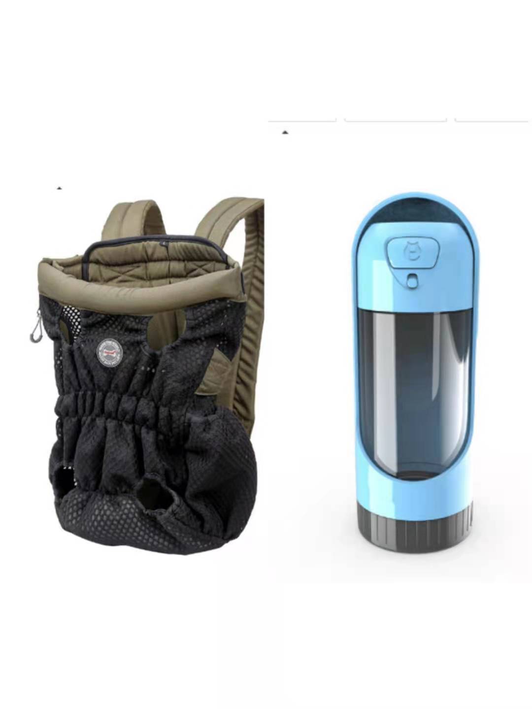 Hands-Free Pet Carrier Backpack | Breathable Mesh Travel Bag for Cats & Dogs