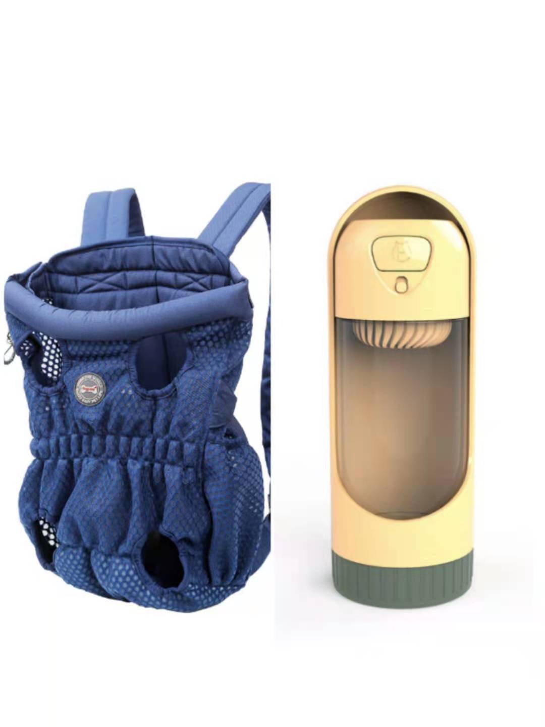 Hands-Free Pet Carrier Backpack | Breathable Mesh Travel Bag for Cats & Dogs