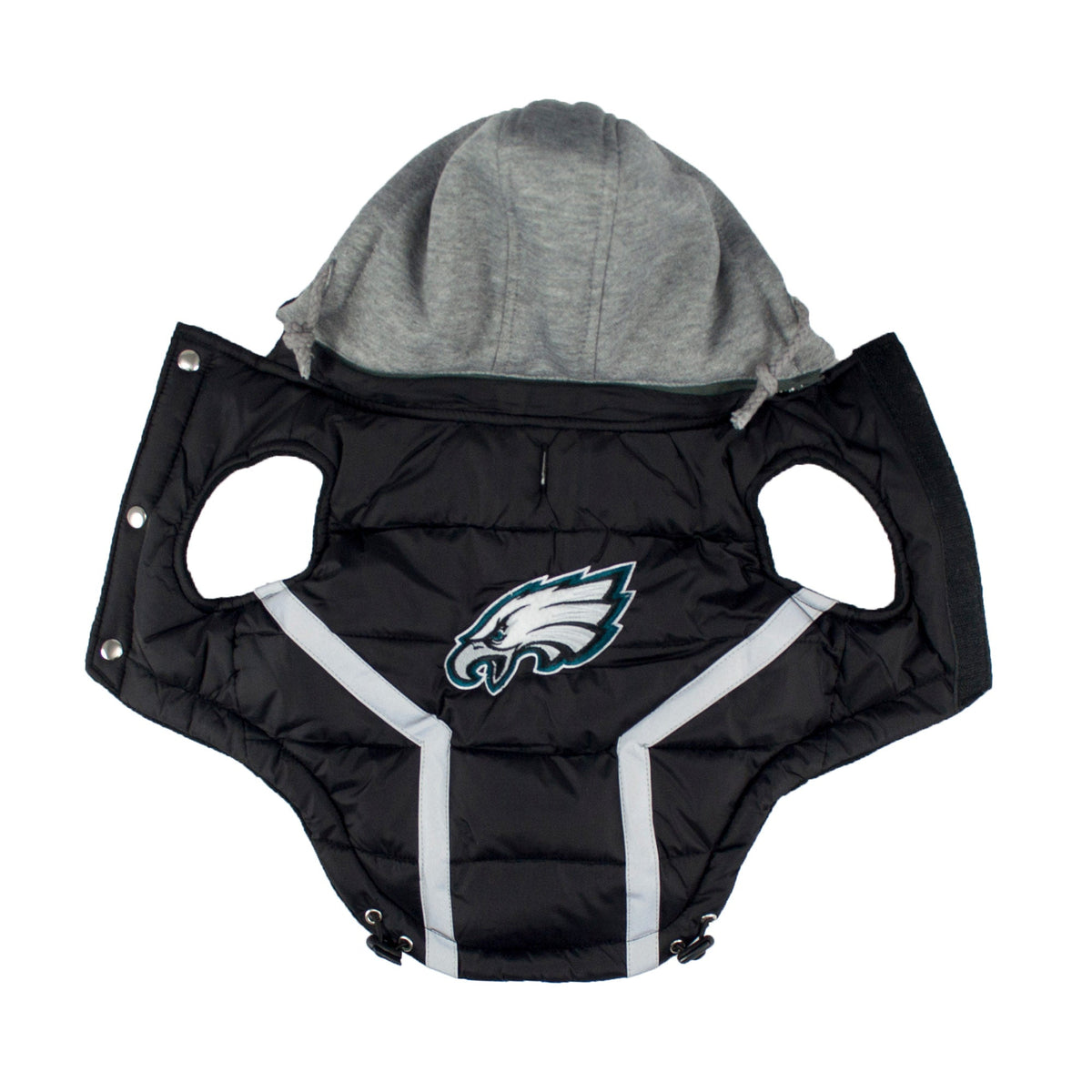 The Flauntly Paws NFL Puffer Vest — Officially Licensed Game Day Style for Dogs