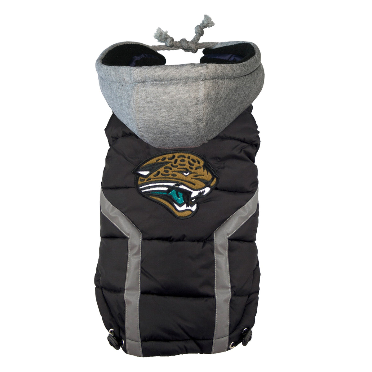 The Flauntly Paws NFL Puffer Vest — Officially Licensed Game Day Style for Dogs