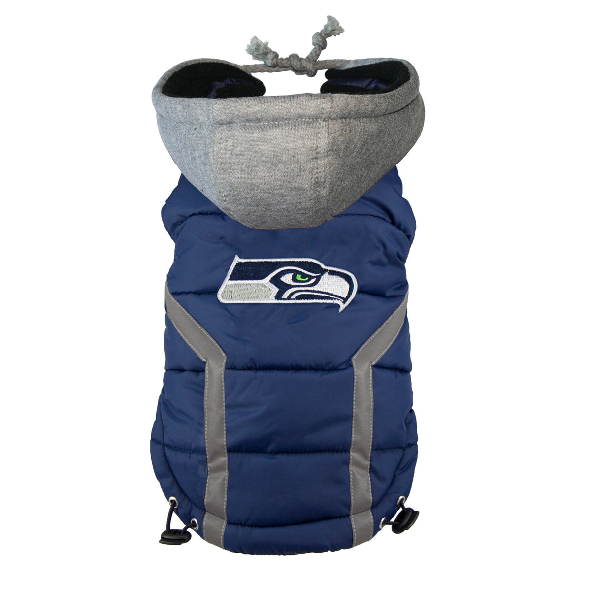 The Flauntly Paws NFL Puffer Vest — Officially Licensed Game Day Style for Dogs