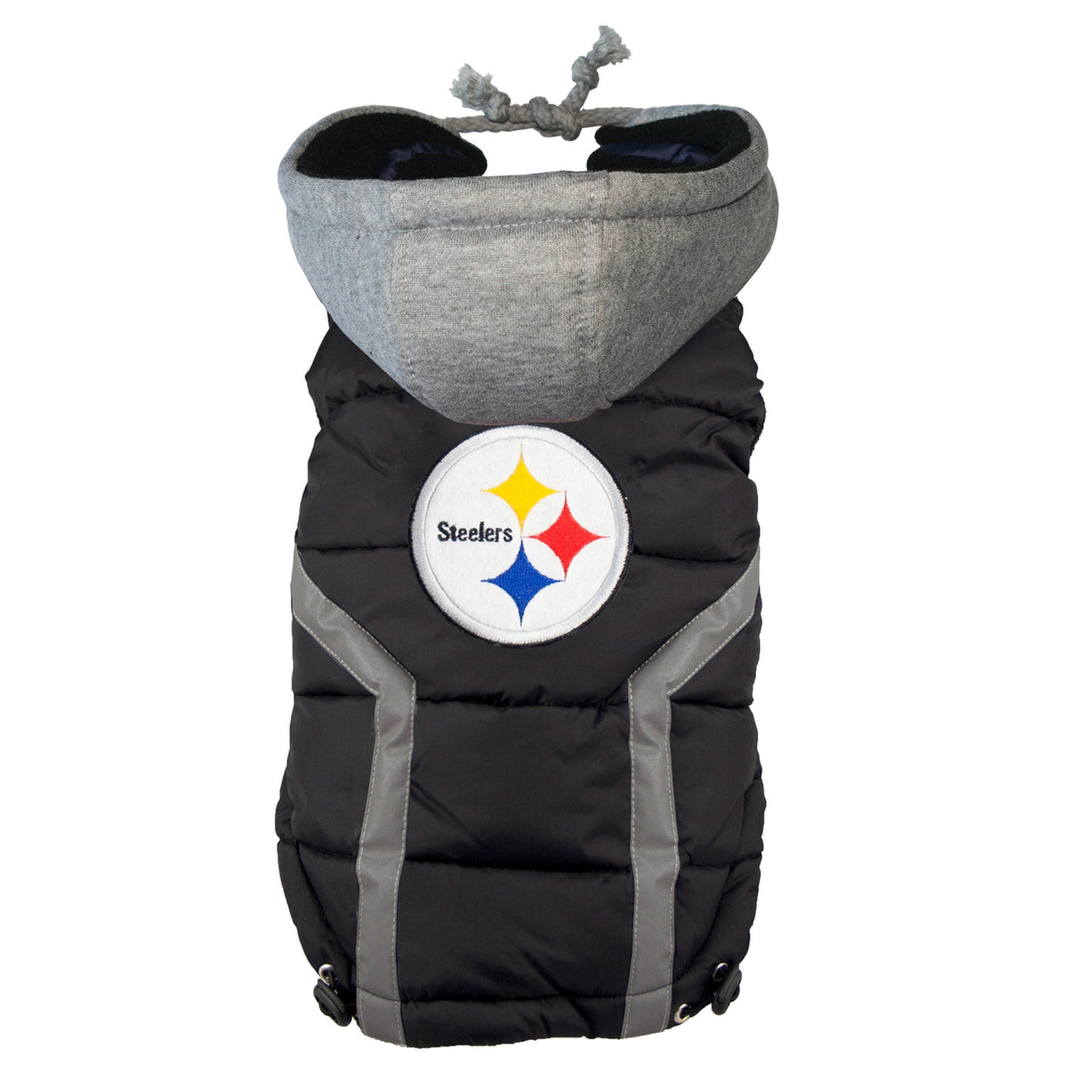 The Flauntly Paws NFL Puffer Vest — Officially Licensed Game Day Style for Dogs
