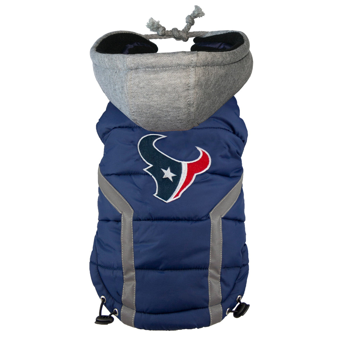 The Flauntly Paws NFL Puffer Vest — Officially Licensed Game Day Style for Dogs