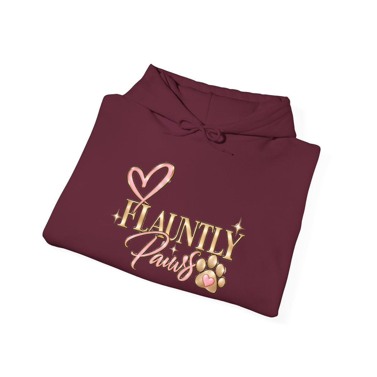 Flauntly Paws Heavy Blend Hoodie