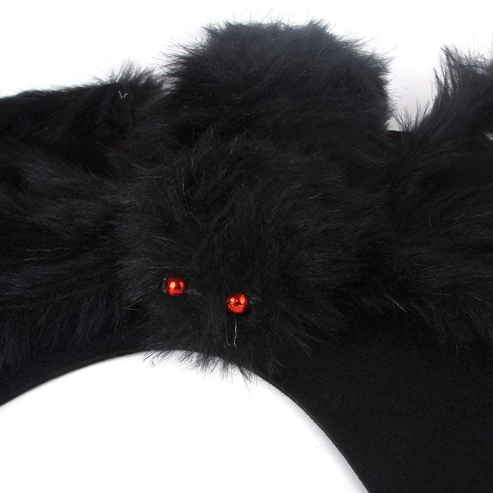 Spider Dog Costume Harness | Cat Halloween Costume | Adjustable Pet Spider Outfit S–XL