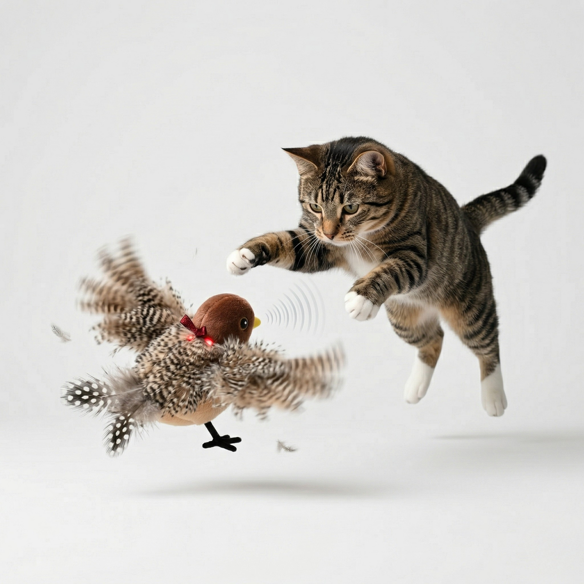 Flauntly Paws Flapping Bird Interactive Cat Toy