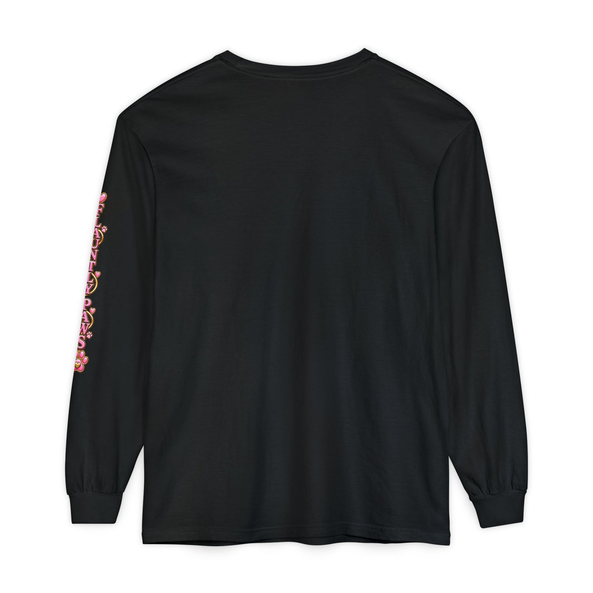 Garment-Dyed Long Sleeve Tee | Flauntly Paws