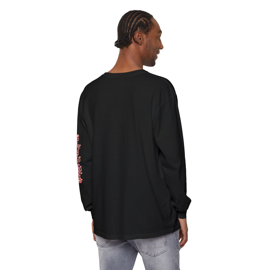 Garment-Dyed Long Sleeve Tee | Flauntly Paws