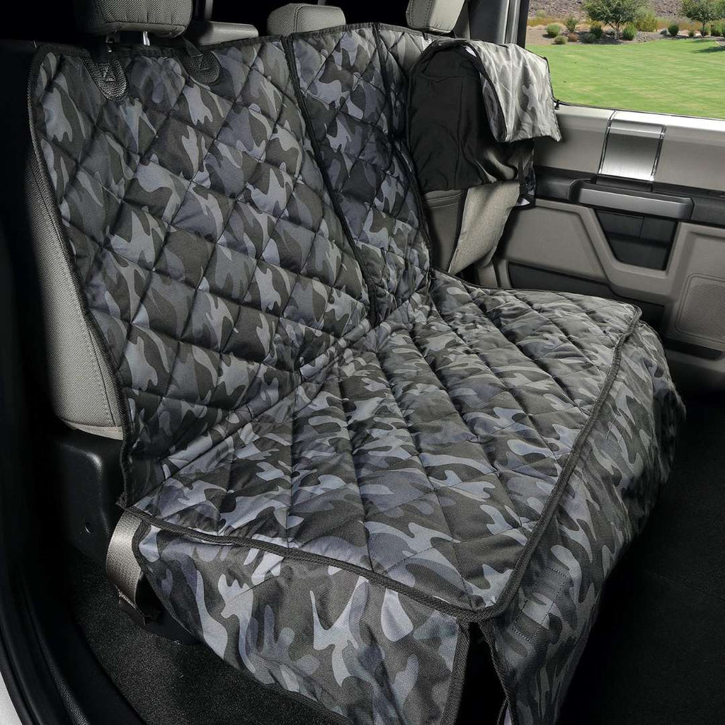 Luxury Crew Cab Truck Dog Hammock Cover – Fold-Up Seat Access