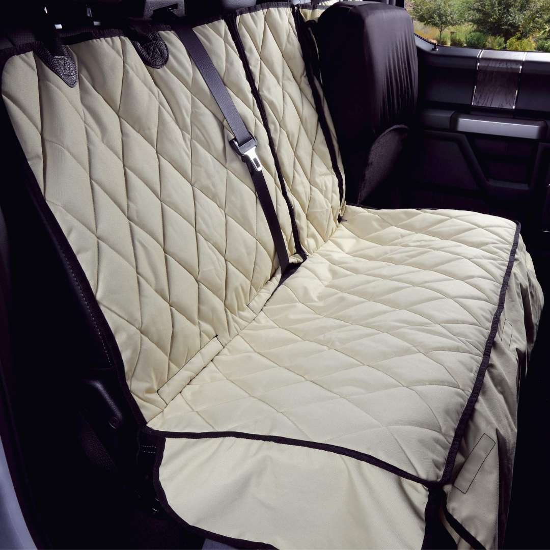 Luxury Crew Cab Truck Dog Hammock Cover – Fold-Up Seat Access