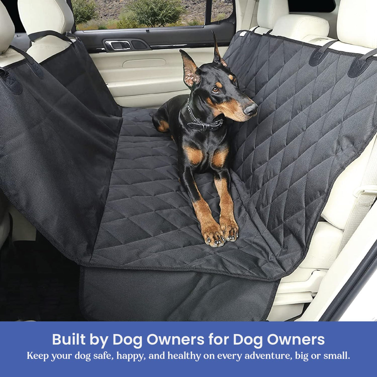 Luxury Dog Car Hammock Seat Cover – Regular