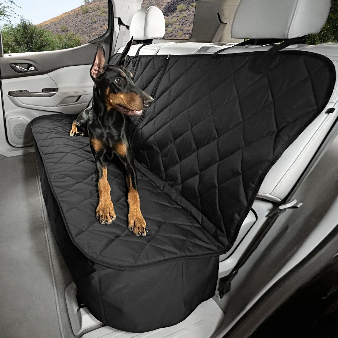 Luxury Split Dog Car Seat Cover – XL (Fold-Down Access)