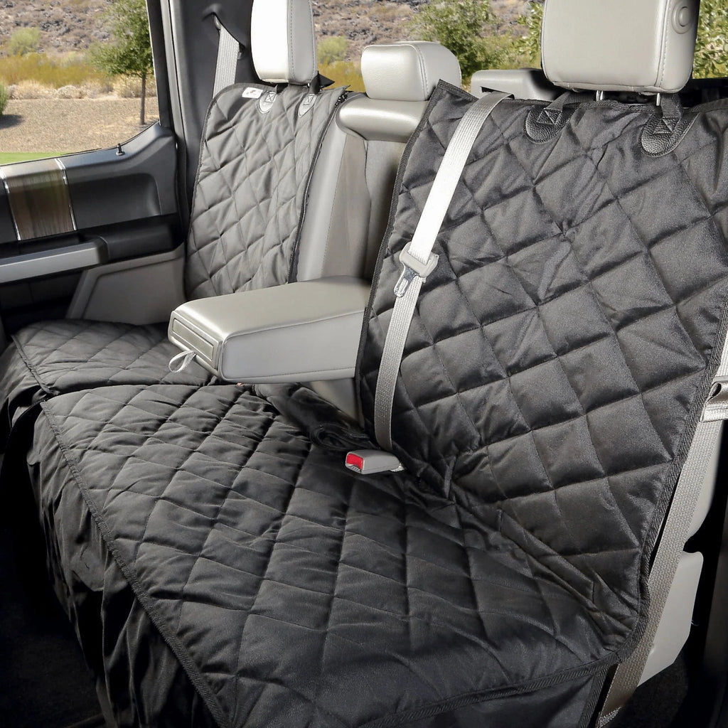 Luxury Crew Cab Truck Dog Hammock Cover – Fold-Up Seat Access