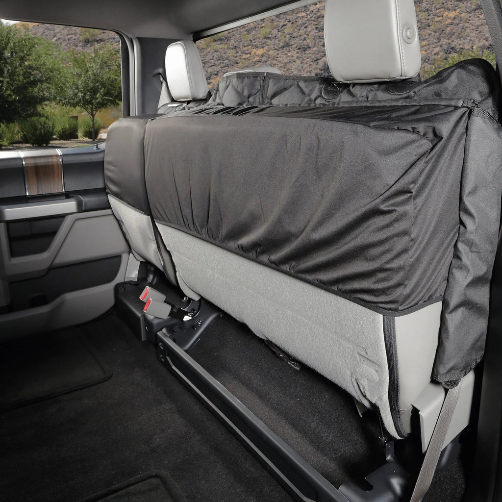 Luxury Crew Cab Truck Dog Hammock Cover – Fold-Up Seat Access