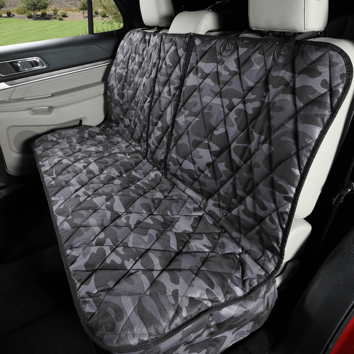 Luxury Split Dog Car Seat Cover – XL (Fold-Down Access)