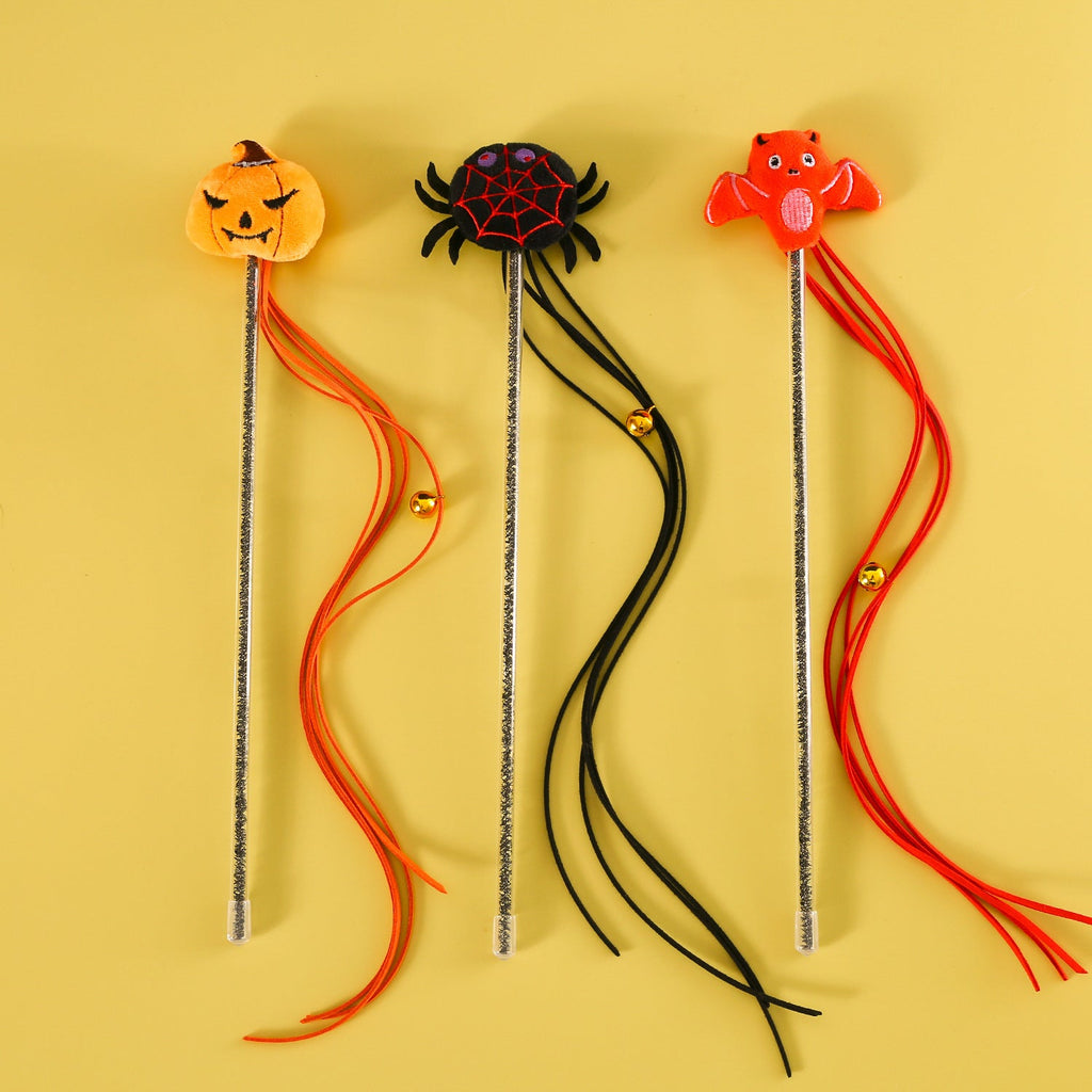 Halloween Cat Teaser Wand