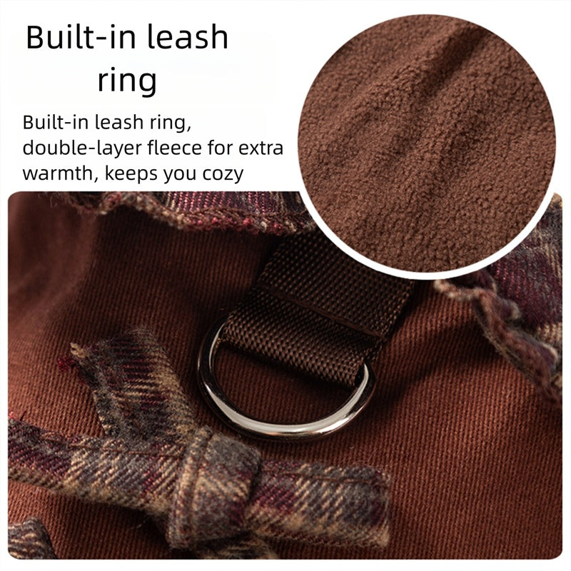 The Autumn Plaid Sweater Dress