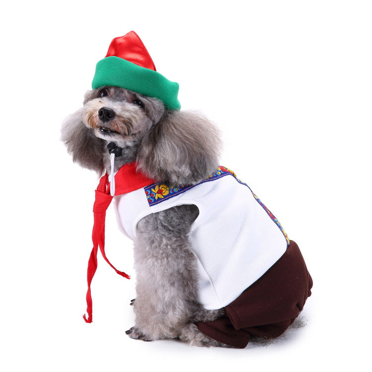 Dog Halloween Costume Sweater | Holiday Pet Outfit | Sizes S–XL