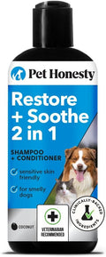 Restore + Soothe 2-in-1 Shampoo & Conditioner for Dogs & Cats