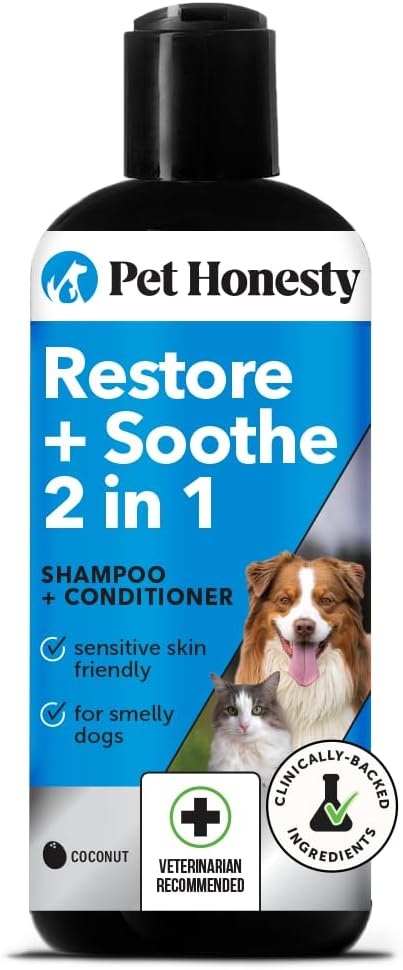 Restore + Soothe 2-in-1 Shampoo & Conditioner for Dogs & Cats