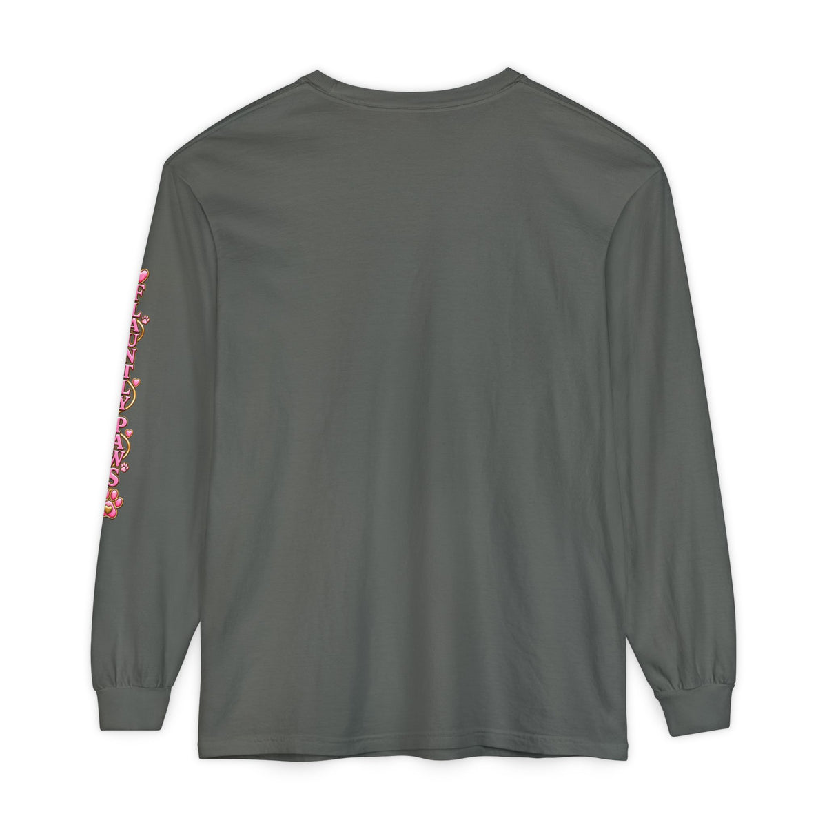 Garment-Dyed Long Sleeve Tee | Flauntly Paws
