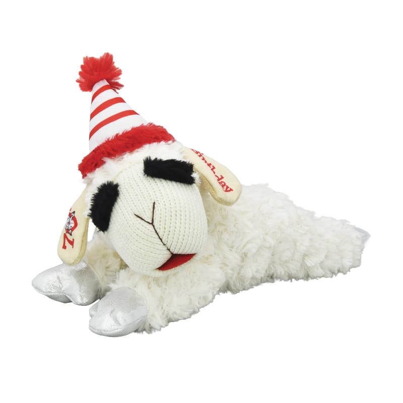 Lamb Chop 70th Birthday Plush Squeaky Dog Toy | 10.5 in