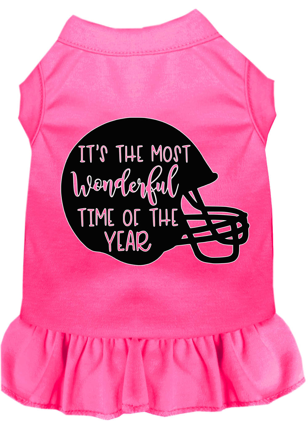 Most Wonderful Time of the Year Football Pet Dress