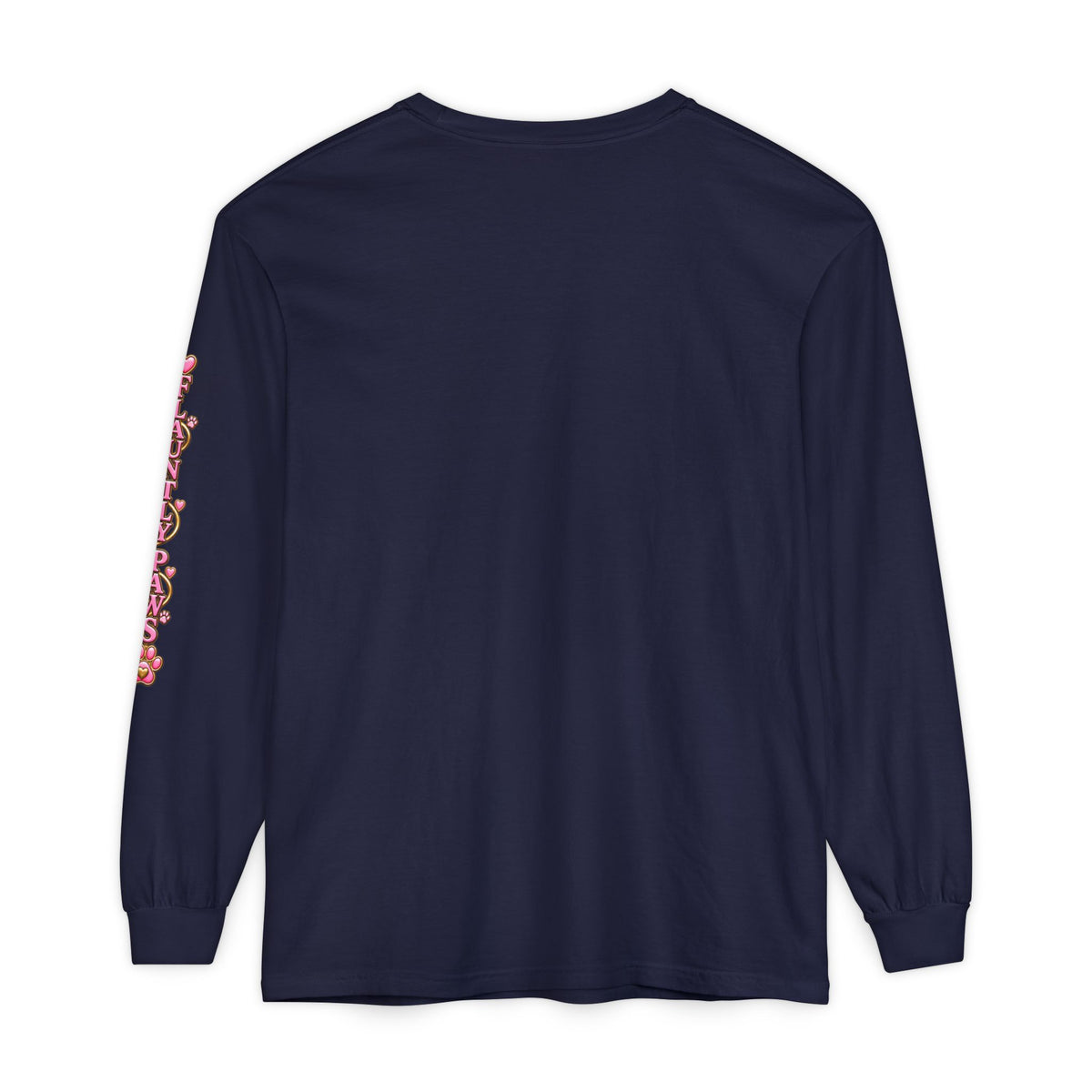 Garment-Dyed Long Sleeve Tee | Flauntly Paws