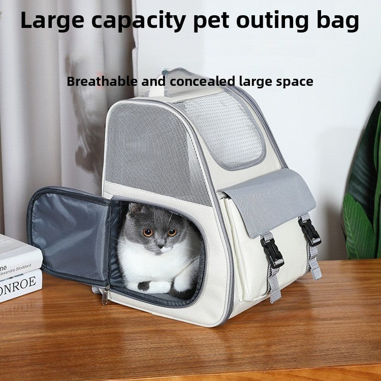 Transparent Outdoor Pet Carrier Backpack