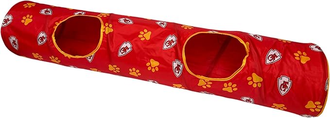 Kansas City Chiefs NFL Cat Tunnel with Catnip Football