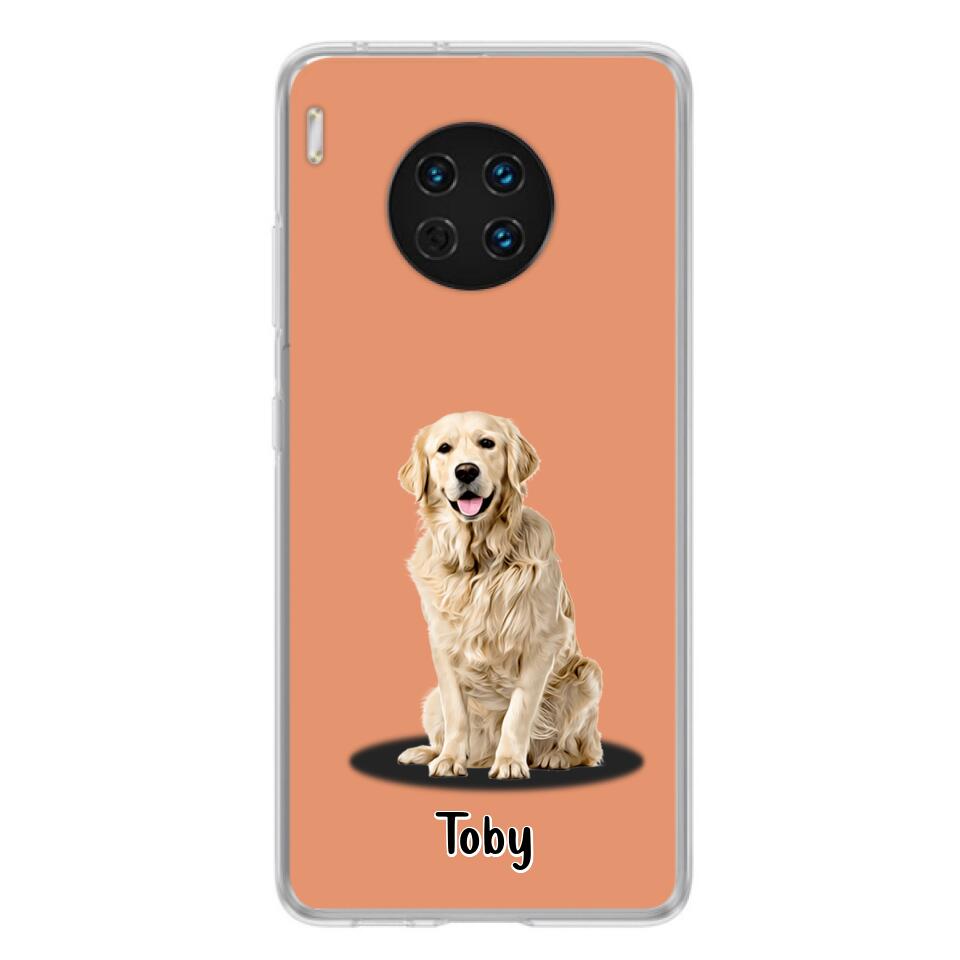 Custom Pet Phone Case (Up to 3 Pets)