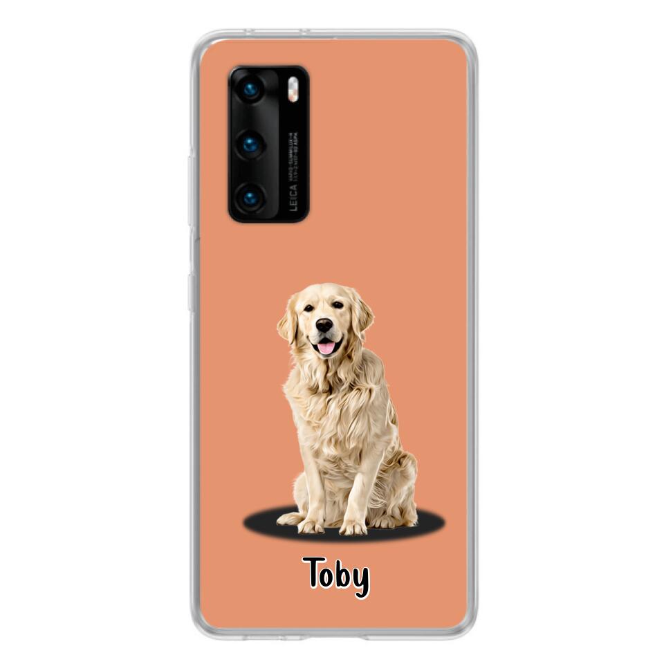 Custom Pet Phone Case (Up to 3 Pets)