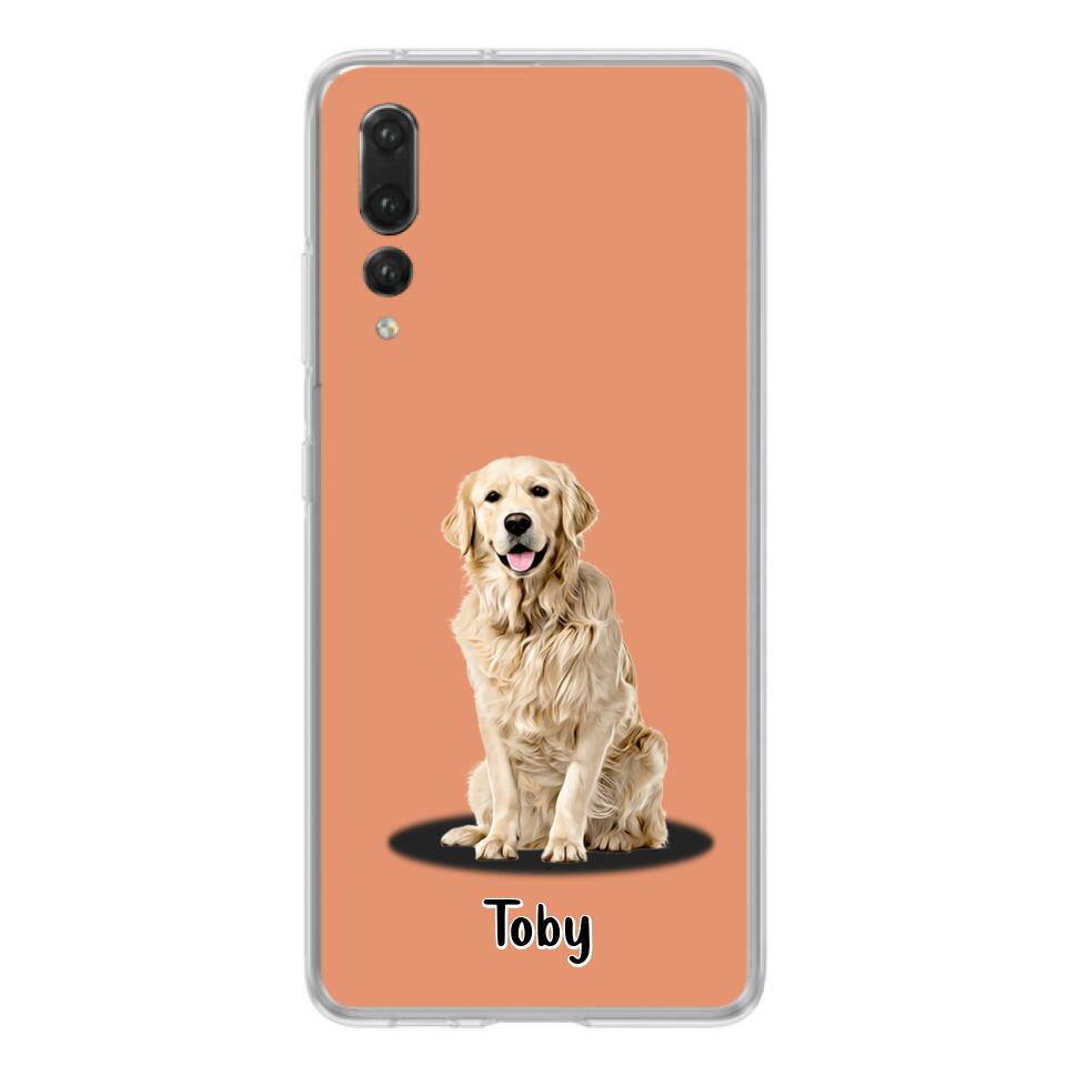Custom Pet Phone Case (Up to 3 Pets)