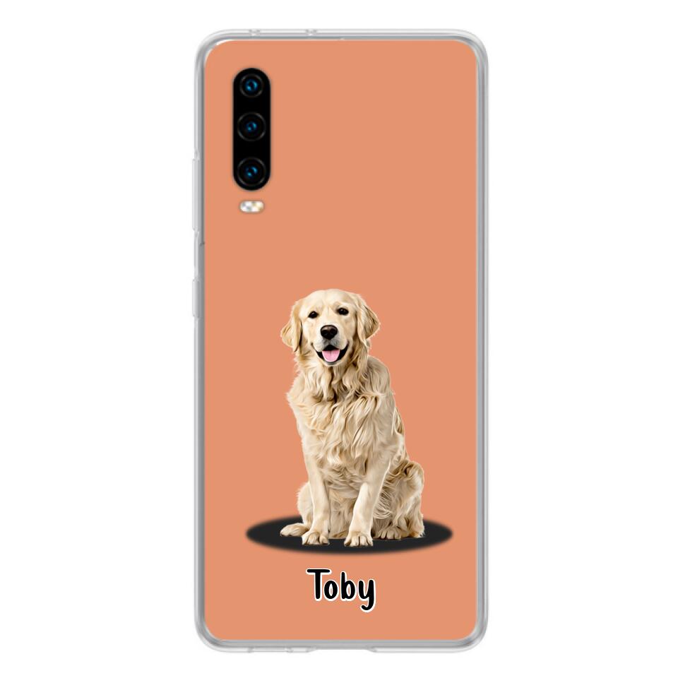 Custom Pet Phone Case (Up to 3 Pets)