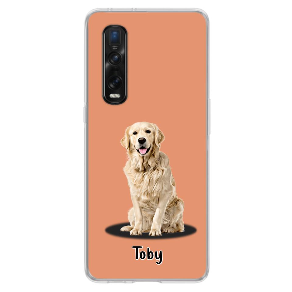 Custom Pet Phone Case (Up to 3 Pets)