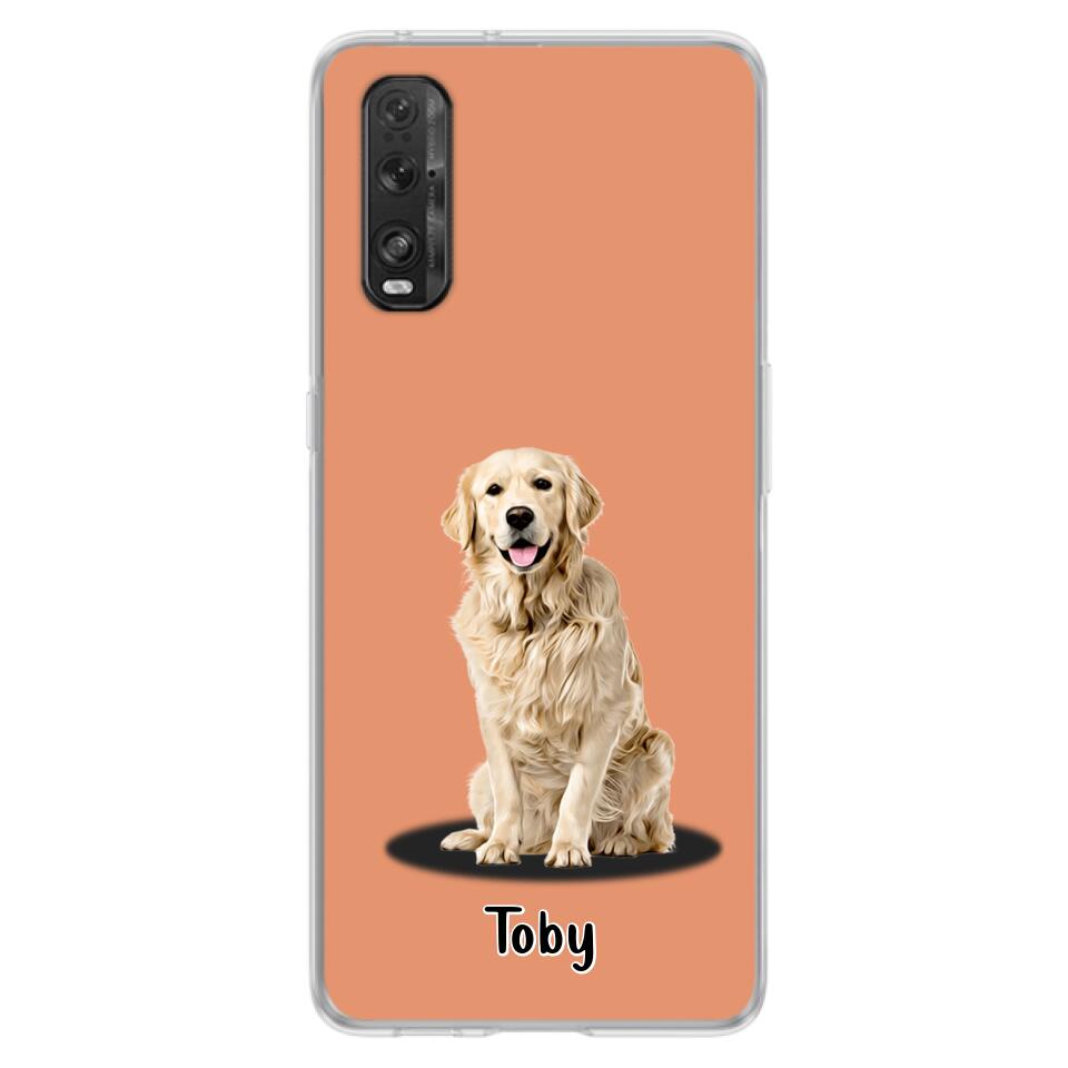 Custom Pet Phone Case (Up to 3 Pets)