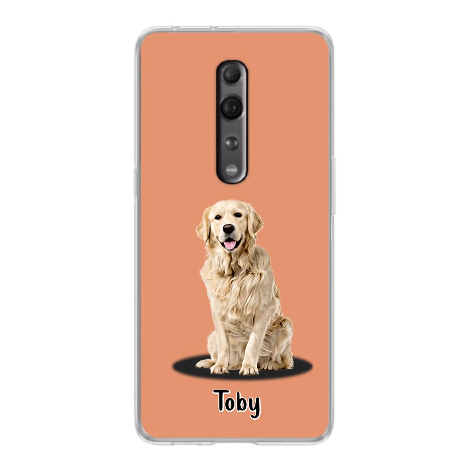 Custom Pet Phone Case (Up to 3 Pets)
