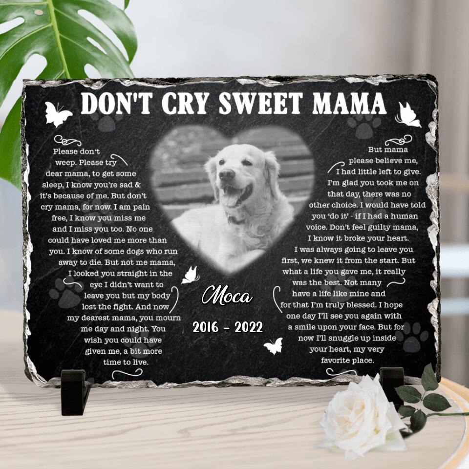 Personalized Memorial Pet Lithograph