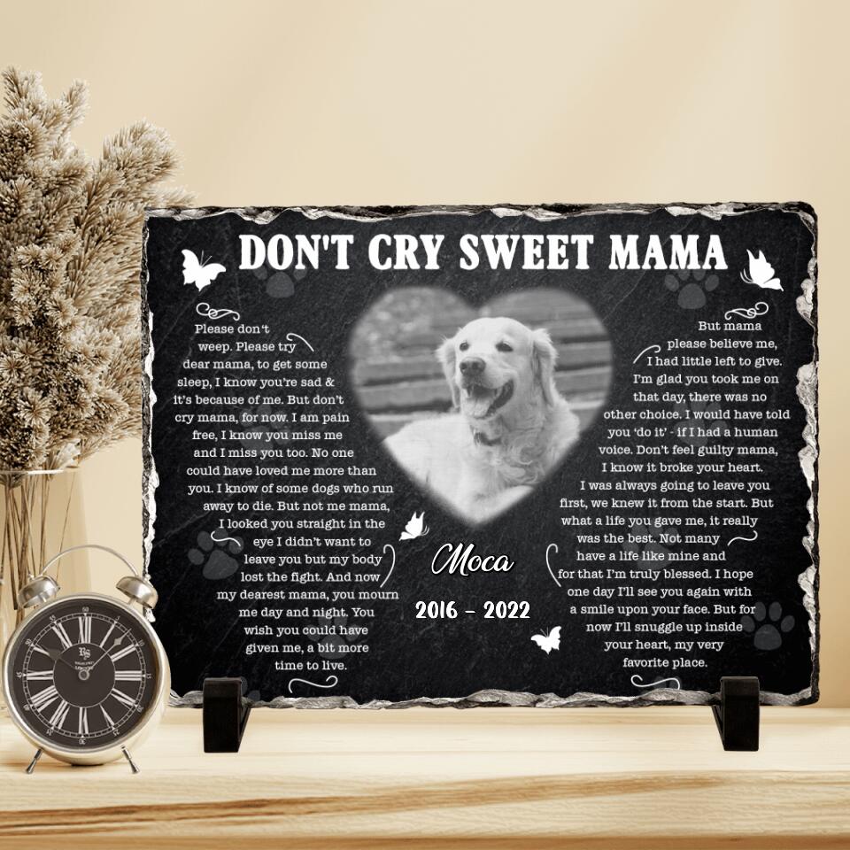Personalized Memorial Pet Lithograph