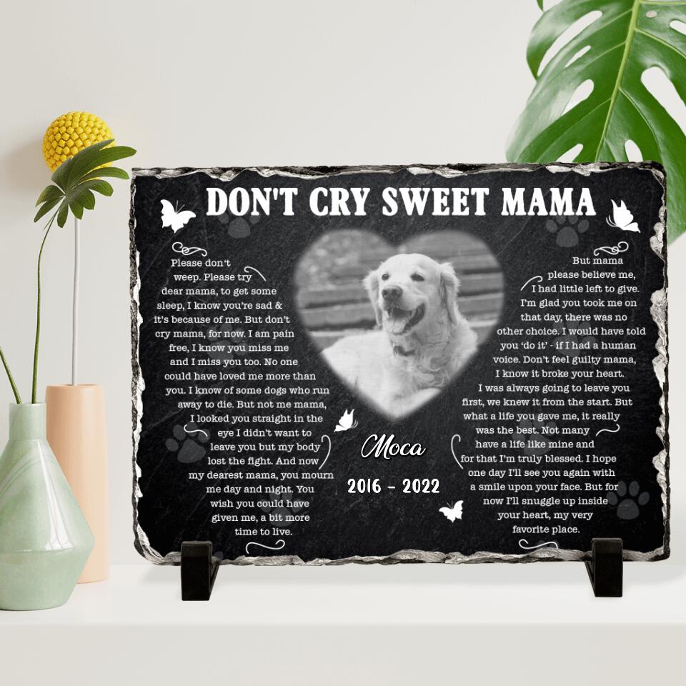 Personalized Memorial Pet Lithograph