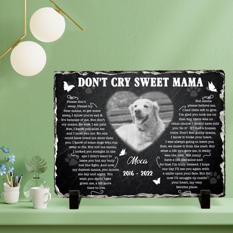Personalized Memorial Pet Lithograph